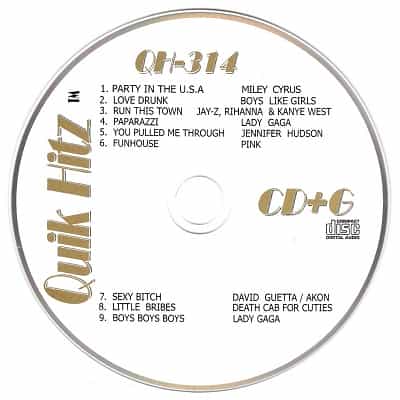 Quik Hitz Karaoke - QH314 Disc.